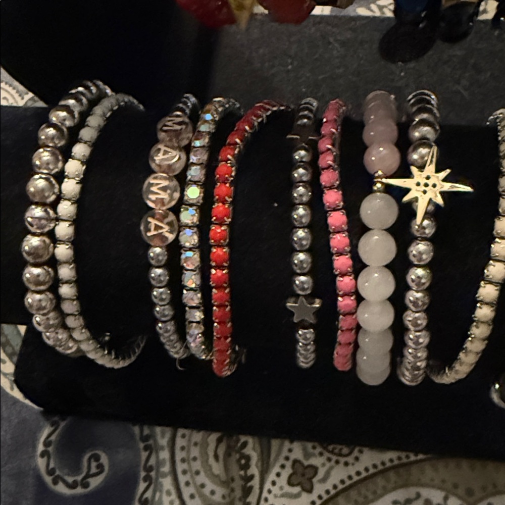 Ermish Bracelets LOT and misc boutique store bracelets (61 total on holder) - Picture 9 of 11